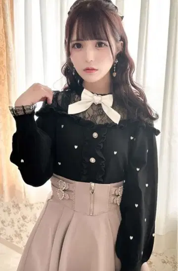 로지타 레이스 니트 리본 포함