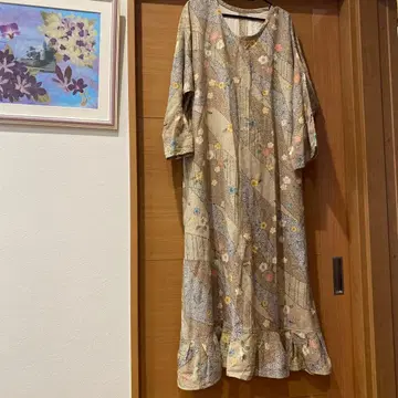 츠지 가 꽃 리메이크 롱 원피스