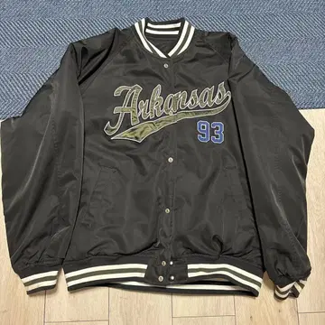 아칸소 바시티 자켓 블랙 93
