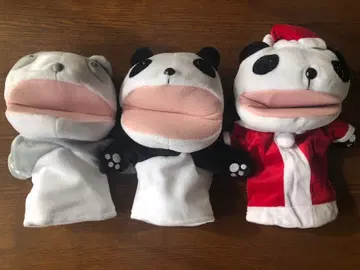 팬더 퍼펫 3개 세트 미사용