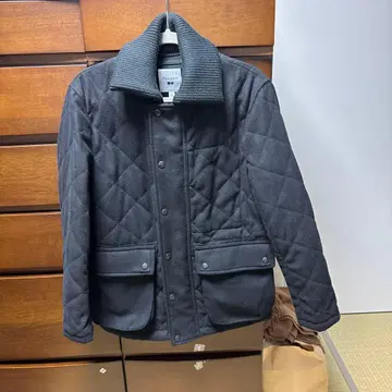 WANDERSON 다크 그레이 퀼팅 자켓 S 사이즈