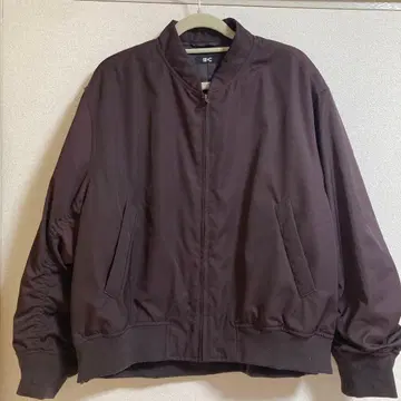 XL 2024AW 유니클로 C 봄버 자켓 Wine