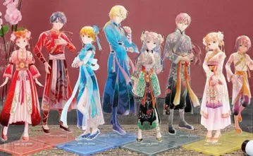 환상게임 일격 컬렉션 라스트상 특대형 아크릴 스탠드 컴플리트 세트