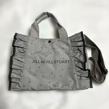 JILL by JILL STUART 하트 프릴 백 GRAY ver.