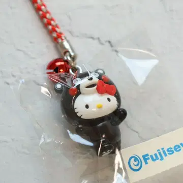 [레어] 구마모토 한정판 지역 한정 키티 x 쿠마몬 스트랩 족쇄