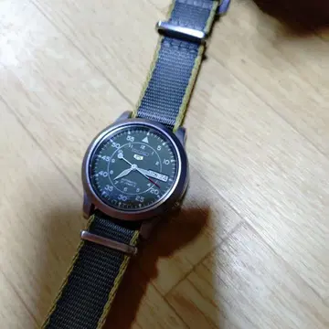 세이코 자동 와인딩 손목시계