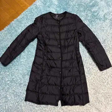 UNIQLO 울트라 라이트 다운 롱 코트 M 블랙