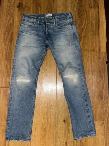 론 헤르만 데님 셀비지 화이트 패치 M