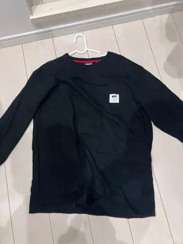 FTC 블랙 롱 슬리브 T셔츠 L