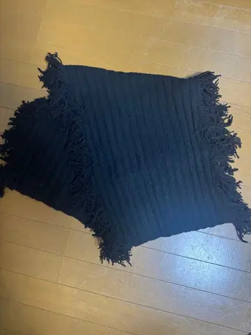 르쉘 블루 프린지 넥워머