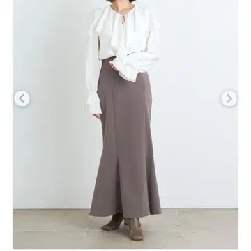 프레이 아이디 하이웨스트 머메이드 스커트