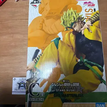 제일복권 죠죠의 기묘한 모험 C상 디오 + H상 데스크탑 마스코트