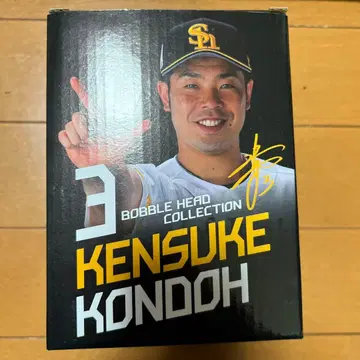 [ 미개봉 ] 콘도 켄스케 보블헤드 후쿠오카 소프트뱅크 호크스