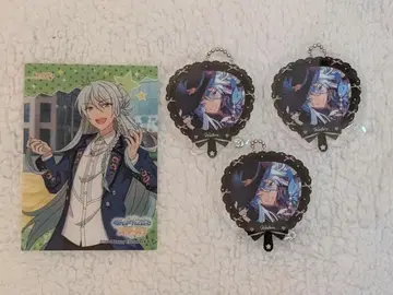 앙스타 프레프레 스켈레톤 부채 mini 히비키 와타루