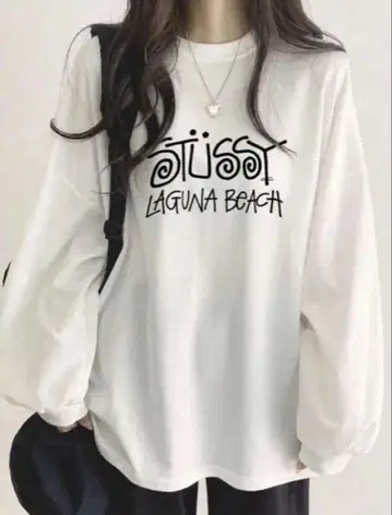 로고 긴팔 T셔츠 한국 S 사이즈 2장 세트