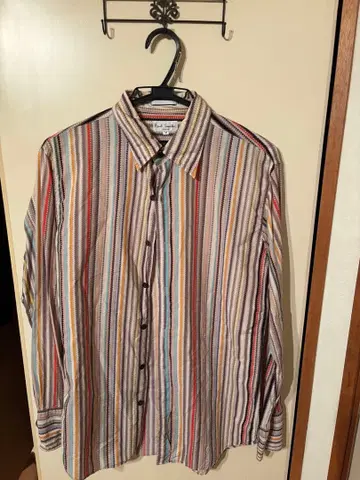 폴스미스 긴팔 셔츠 스트라이프 멀티 컬러 M 사이즈