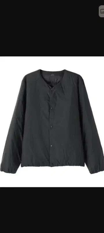 무인양품 경량 다운 포켓터블 노카라 자켓 남성용 L