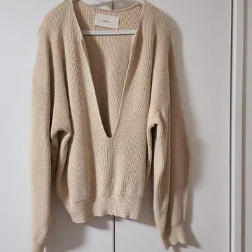 TODAYFUL 리브 스웨터 F 베이지