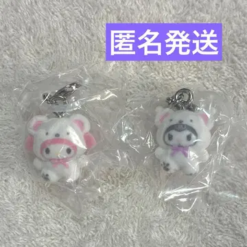 메지루시 액세서리 산리오 캐릭터즈 후와후와 스노우