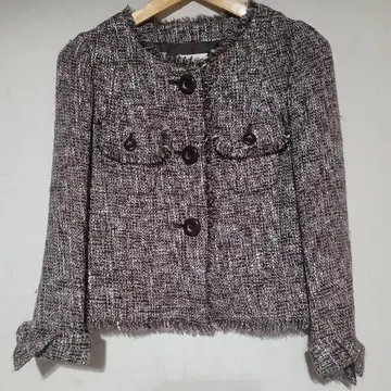 KUMIKYOKU 브라운 계열 노카라 자켓 사이즈 3