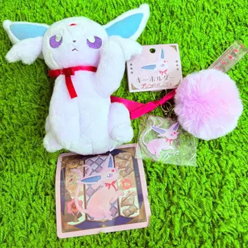 포켓몬 센터 에브이 봉제 인형 & 키링 세트