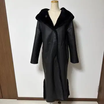 SUPREMA x ERALDO 슈프레마 리버서블 코트 가죽 무스탕