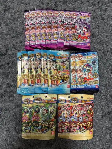 요괴 메달 21팩 세트 요괴워치