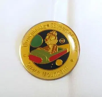 디즈니 35주년 스페이스 마운틴 핀 배지 데일 핀 배지 4