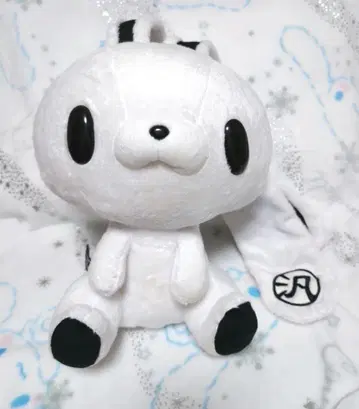 범용 토끼 모노 화이트 봉제 인형 MONOTONE 척스GP