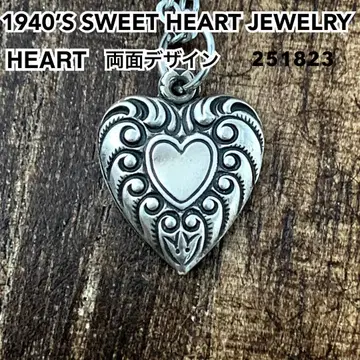 스위트하트 주얼리 WAVE 파 실버 빈티지 목걸이 NAVY