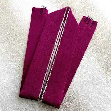 큐빅 장식 레이어트 카라 성인식 졸업식 후리소데용