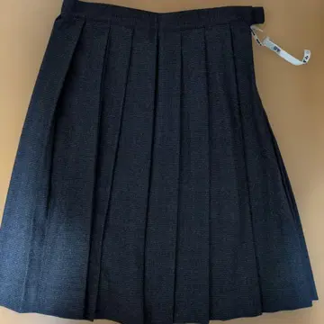 Mademoiselle NON NON 플리츠 스커트 다크 그레이