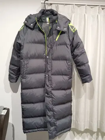 르꼬끄 롱 다운 자켓 그레이