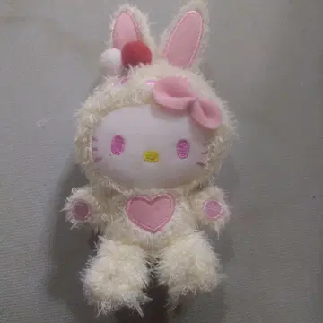 헬로키티 토끼 코스튬 봉제 인형