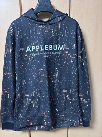 APPLEBUM 후드 부착 후드티 L 사이즈