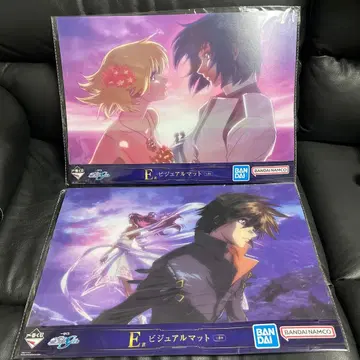 건담 SEED 비주얼 매트 카가리 아스란 키라 라크스 세트