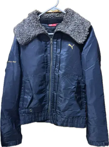 [ 새상품급 ] PUMA 퍼 카라 부착 점퍼 M 사이즈