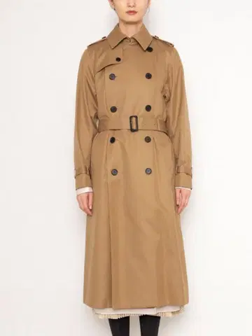 베이지 트렌치코트 레귤러핏