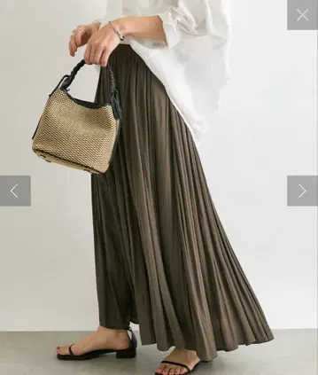 리브 드와 [ 아름다운 실루엣 ] 에어리 개더 스커트