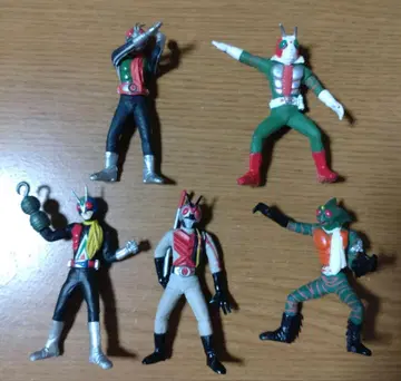 가면라이더 HG 가챠 피규어 5체 세트