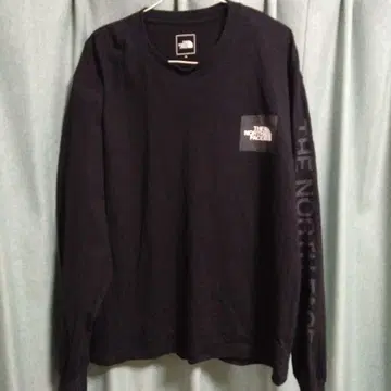 THE NORTH FACE 롱 슬리브 T셔츠 XL 블랙
