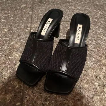 DIANA 샌들 블랙 M 사이즈(23~23.5cm)