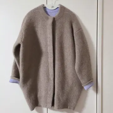 elendeek 그레이지 니트 가디건 F 사이즈