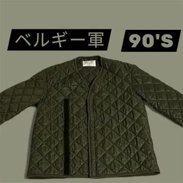 90S 퀼팅 자켓 벨기에군