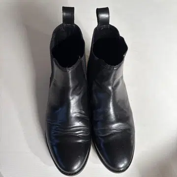 [ FRAKSSTORE ] 프릭스스토어 블랙 사이드 고어 숏부츠 37