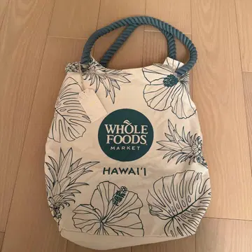 [ 새상품 ] 홀푸드 마켓 하와이 에코백