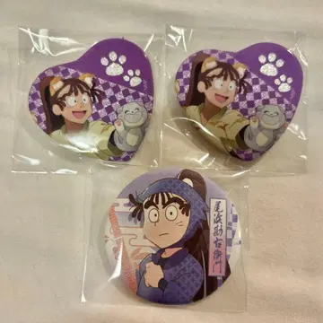 닌타마 란타로 오하마 칸에몬 난자타운 캔뱃지 카미애니 Touch3