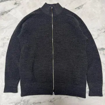 UNITED TOKYO 드라이버즈 니트 다크 그레이 사이즈 2 M 사이즈