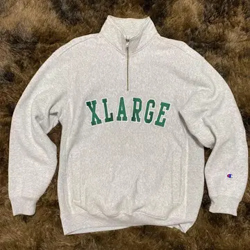 champion large 콜라보 하프 지퍼