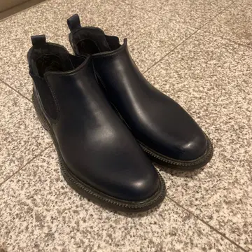 REGAL 네이비 첼시 부츠